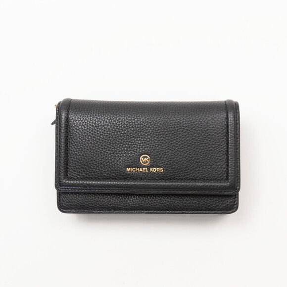Michael Michael Kors Jet Set Charm Small Phone Crossbody Black (Pre-owned) - Picture 1 of 3